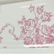 shelf porcelain earthenware of Paris floral decoration style toile de Jouy