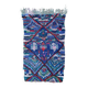 Tapis Marocain Boucherouite coloré - 74 x 129 cm