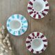 Digoin striped coffee cups