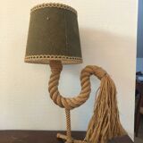 Lampe Coq Corde Circa 1950