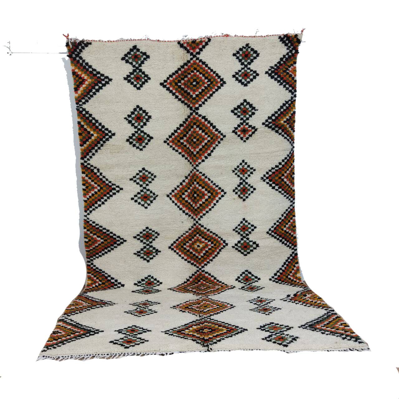 Handmade Moroccan Berber rug 275 X 165 CM