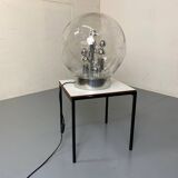Vintage space age sputnik globe table floor lamp from doria leuchten, 1970s
