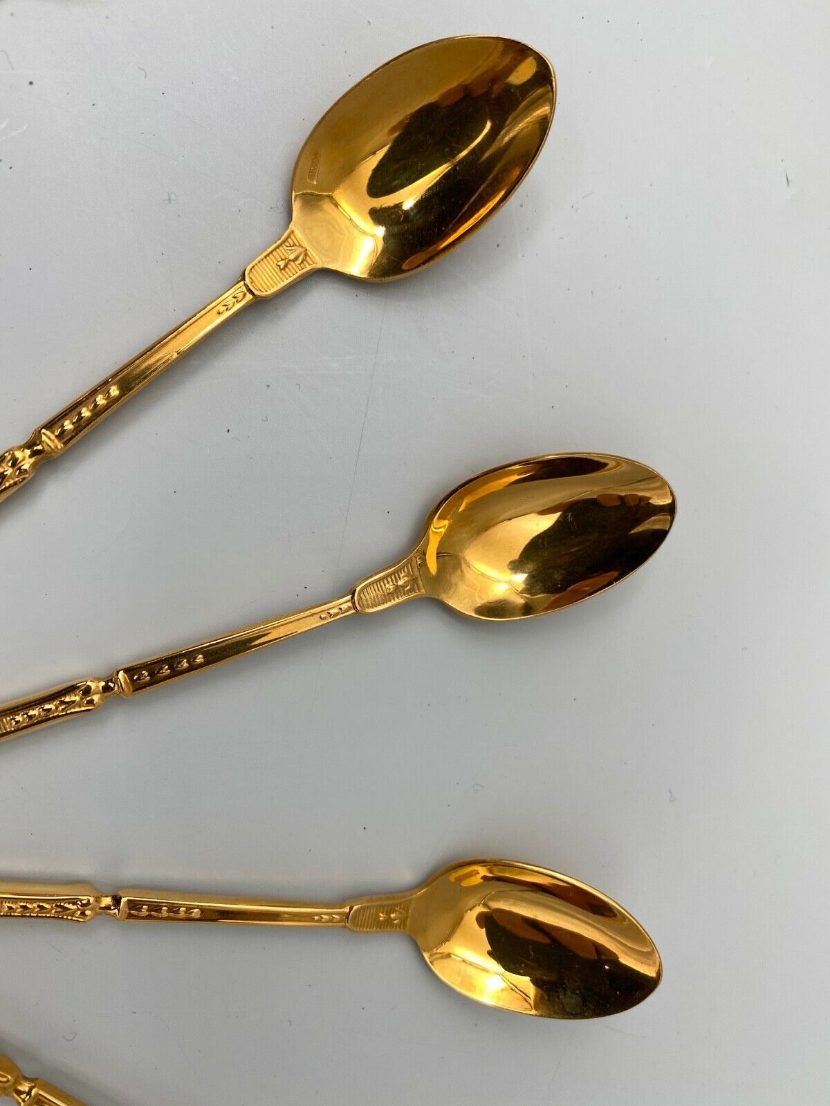 Box set 12 spoonfuls francois frionnet paris metal dore