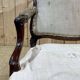 Regency period armchair in 18th century walnut to be reupholstered