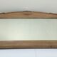 Mirror weathered wood ice beveled vintage 76 cm x 96 cm