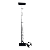 Postmodern halogen floor lamp from the 1980s - Italian style