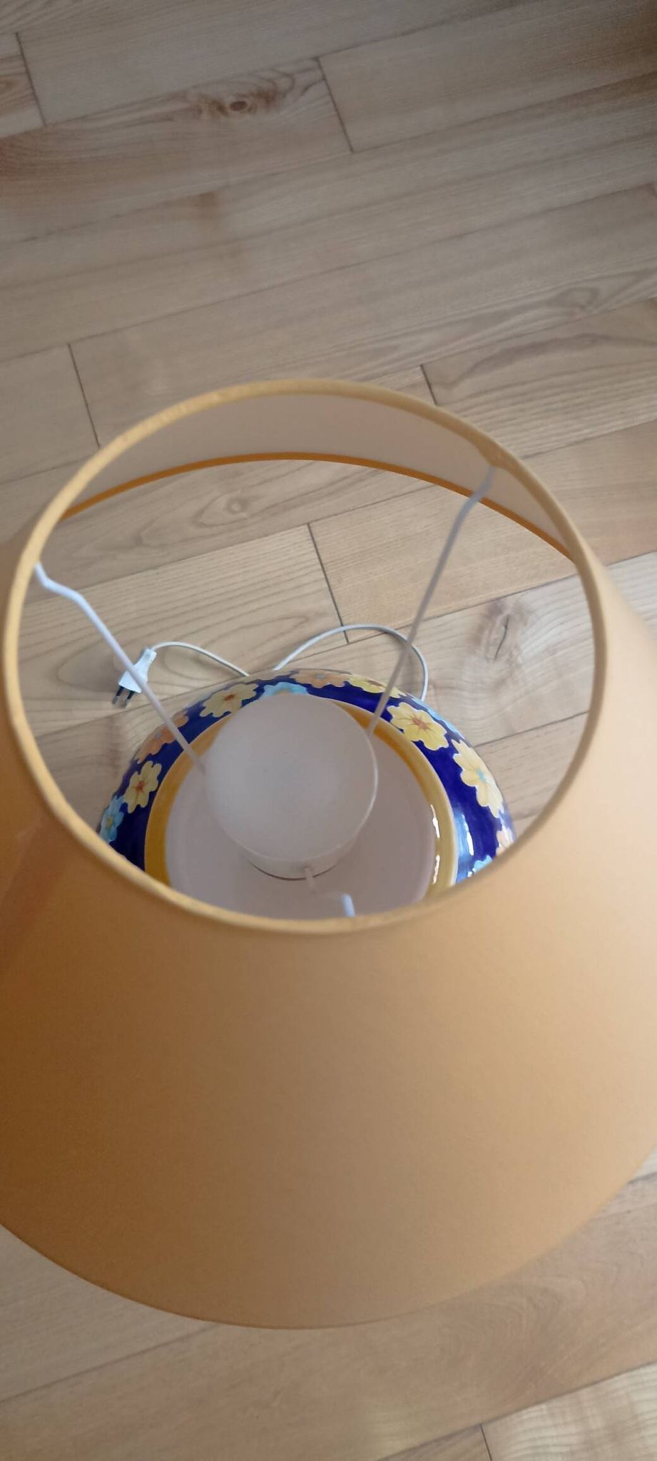 Table lamp for living room or bedroom.