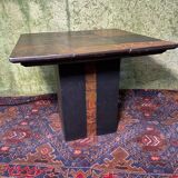Brutalist retro vintage stone coffee table
