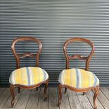 Paire de chaises Louis Philippe