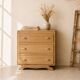 Vintage oak chest of drawers