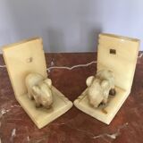 Pair of Herna elephant bookends