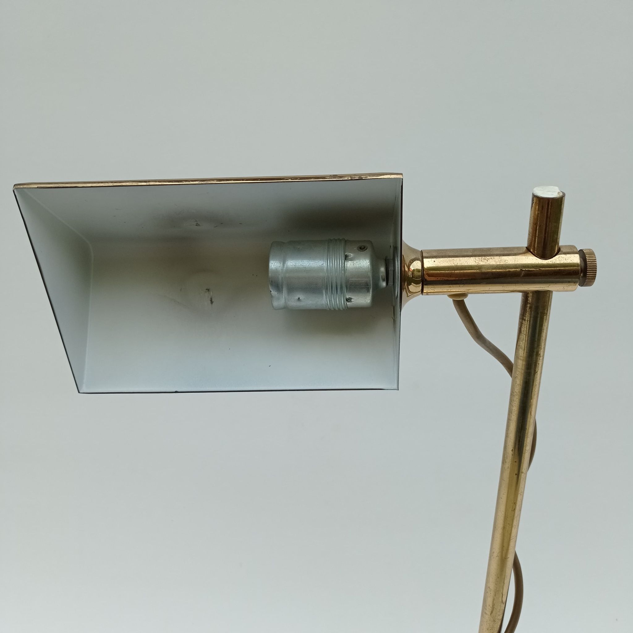 Brass desk lamp from the 70's