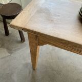 Oak farm table 220 cm