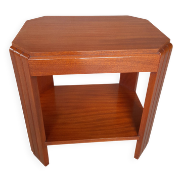 Art Deco mahogany coffee table