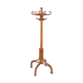 Parrot coat rack in curved wood