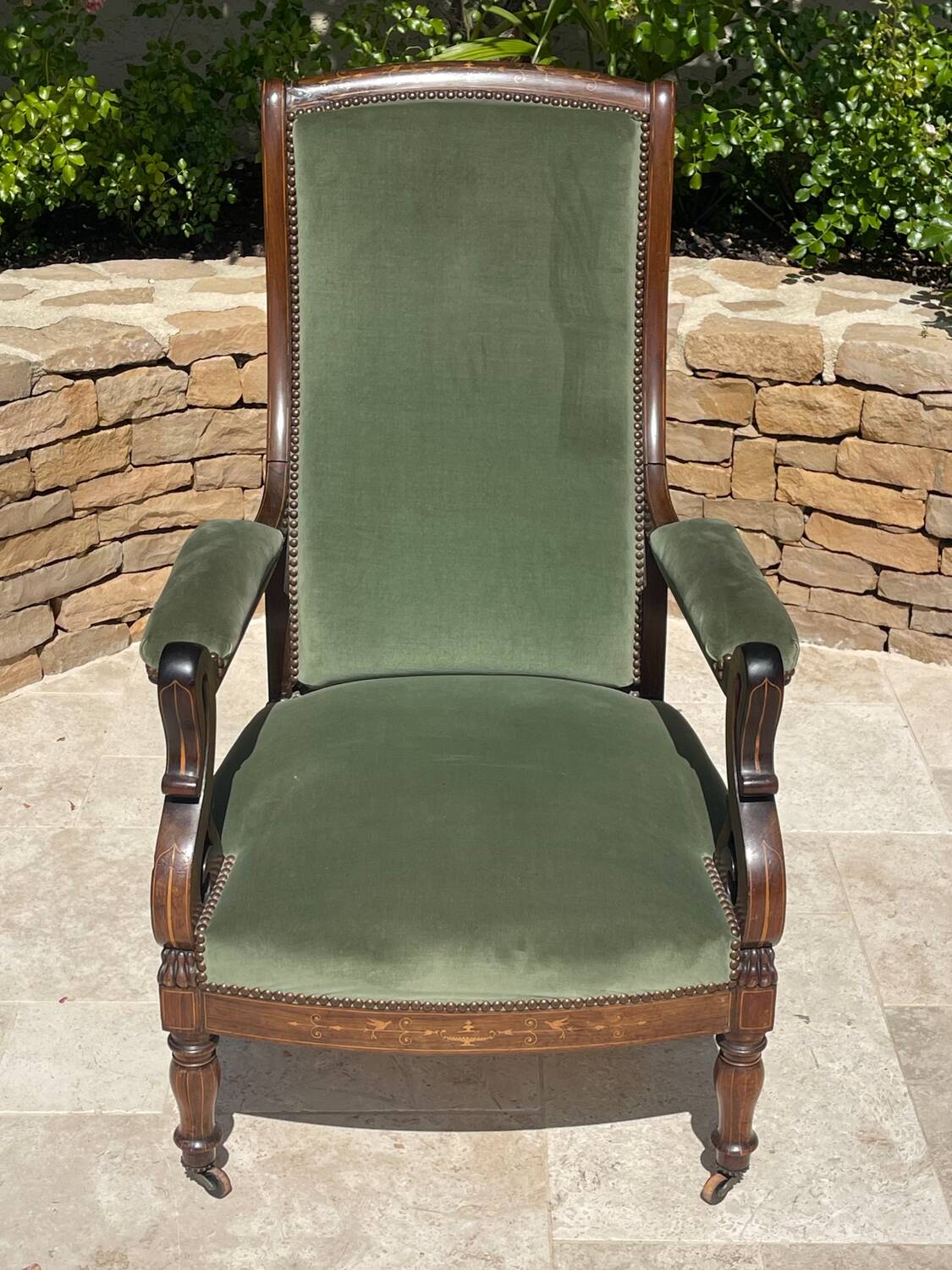 Voltaire Charles X armchair