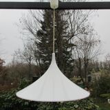 Suspension design trompette blanche, années 60/70