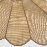Rattan flower hanging