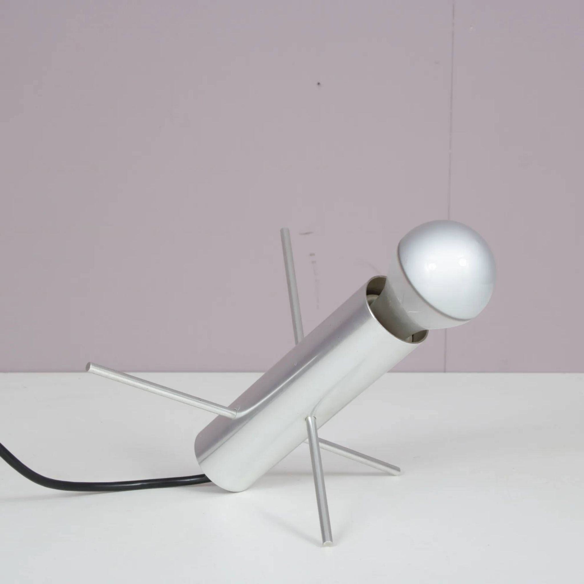 1960s “Krekel” table lamp by Otto Wasch for Raak, Netherlands
