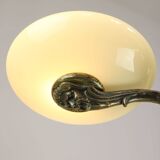 Lustre figuratif Art Déco en laiton français, 1930