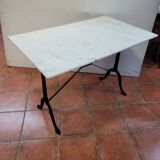 Table de bistrot dessus marbre