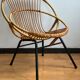 Rattan armchair