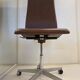 Chaise Oxford à dossier haut par Arne Jacobsen pour Fritz Hansen