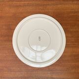 Mid-century German ceramic cake plate with floral patterns by Limburg, 1960s.