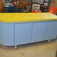 Two-tone formica sideboard
