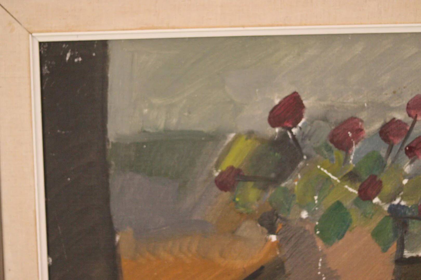 « Motif floral » par B. Sjööberg