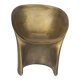 Gold Metallic Moon Armchair by Tokujin Yoshika for Moroso