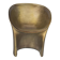 Gold Metallic Moon Armchair by Tokujin Yoshika for Moroso
