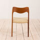 Niels O. Moller teak chair model 71, Denmark, 50s