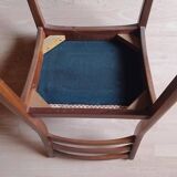 6 chaises teck de Meredew furniture vintage scandinave 1960