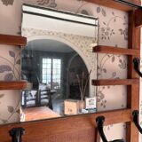Coat rack, entrance hall, Art Deco style from the 50s