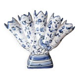 Small flower vase with 5 branches in earthenware from Portugal