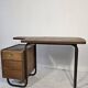 Mobilor Desk CAB Roger Charroy – modernist metal wood 1950 vintage