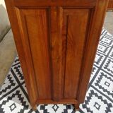 Solid walnut sideboard with small display cabinet