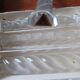 12 vintage crystal knife rests