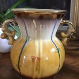 Numbered porcelain and enamel vase