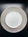 Royal Doulton "Abacus" Plate 22.5 cm Platinum Porcelain
