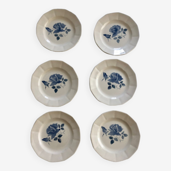 6 Gien Tokyo soup plates