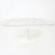 Oval dining table by Eero Saarinen for Knoll International, 1960s.