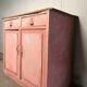 Commode rose vintage