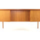 Bureau Dyrlund en teck de design danois moderne du milieu du siècle