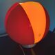Lampe tulipe des annees 70