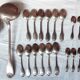 Old Christofle 57-piece shell model cutlery set