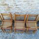 Six chaises vintage