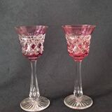 Cut glass shot glasses