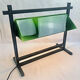 Design table lamp Alain Carré 1983 lacquered aluminium opal glass